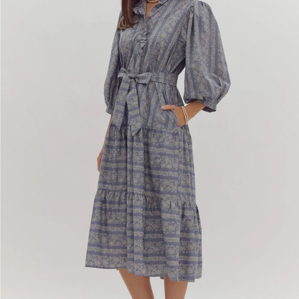 Autumn Brunch Midi Dress - Picture 2 of 4